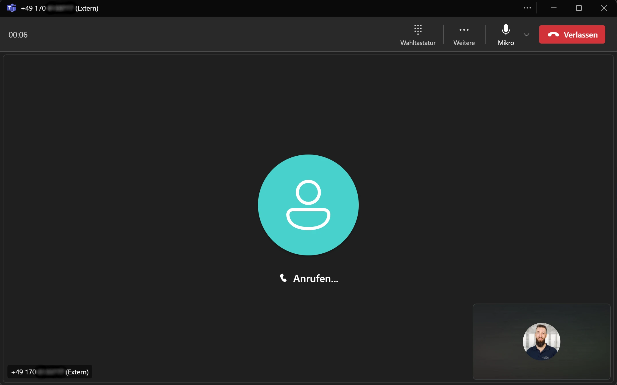 Microsoft Teams Phone Call