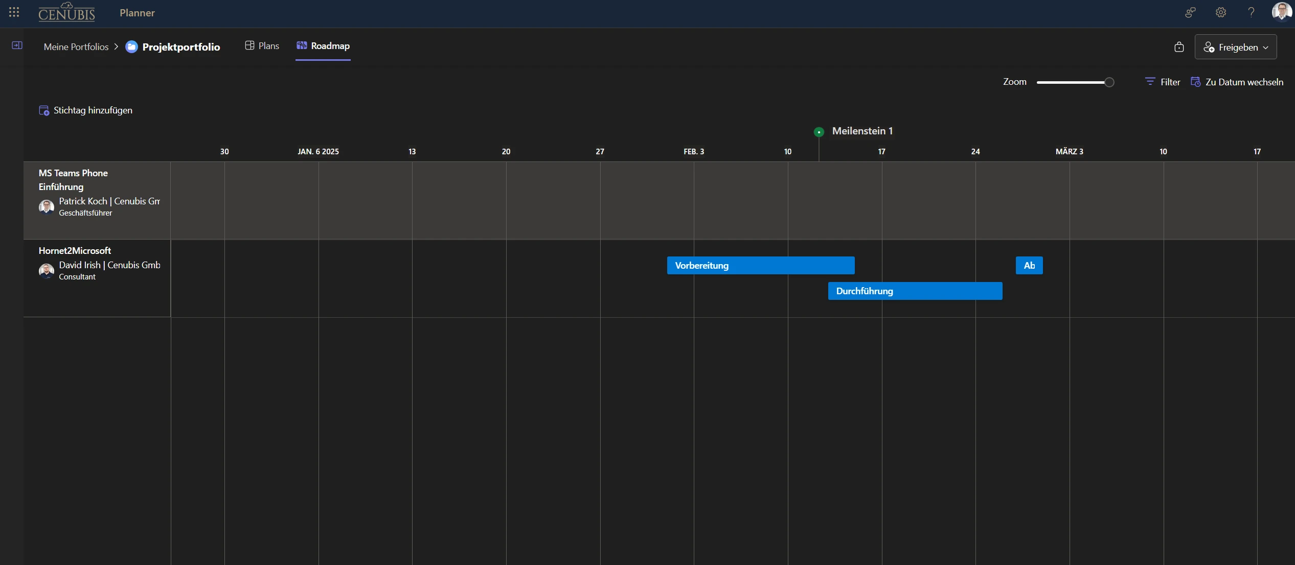 Microsoft Planner Roadmap